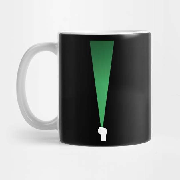 Minimalist Green Lantern by PWCreate